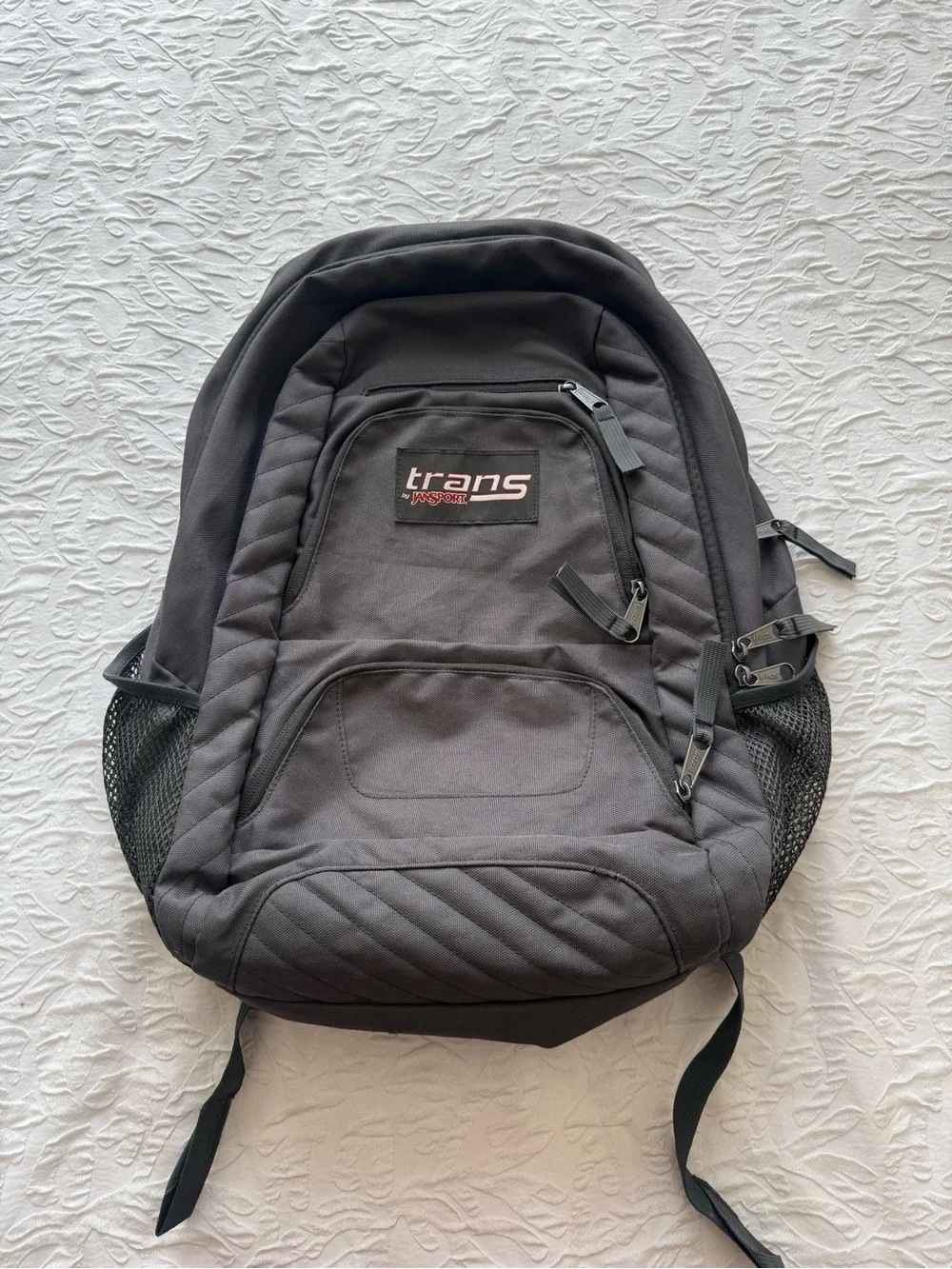 Trans by Jansport Grey Backpack Bookbag